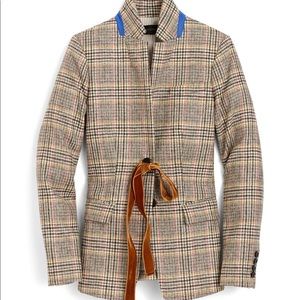 J Crew Regent Plaid Blazer